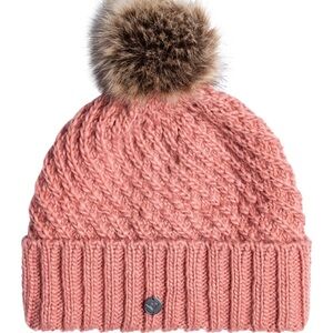 Roxy Dusty Rose Blizzard Beanie. New With Tags.